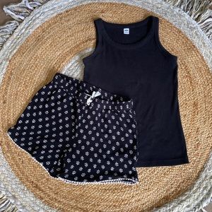 Old Navy Girls Boho Short Set XL